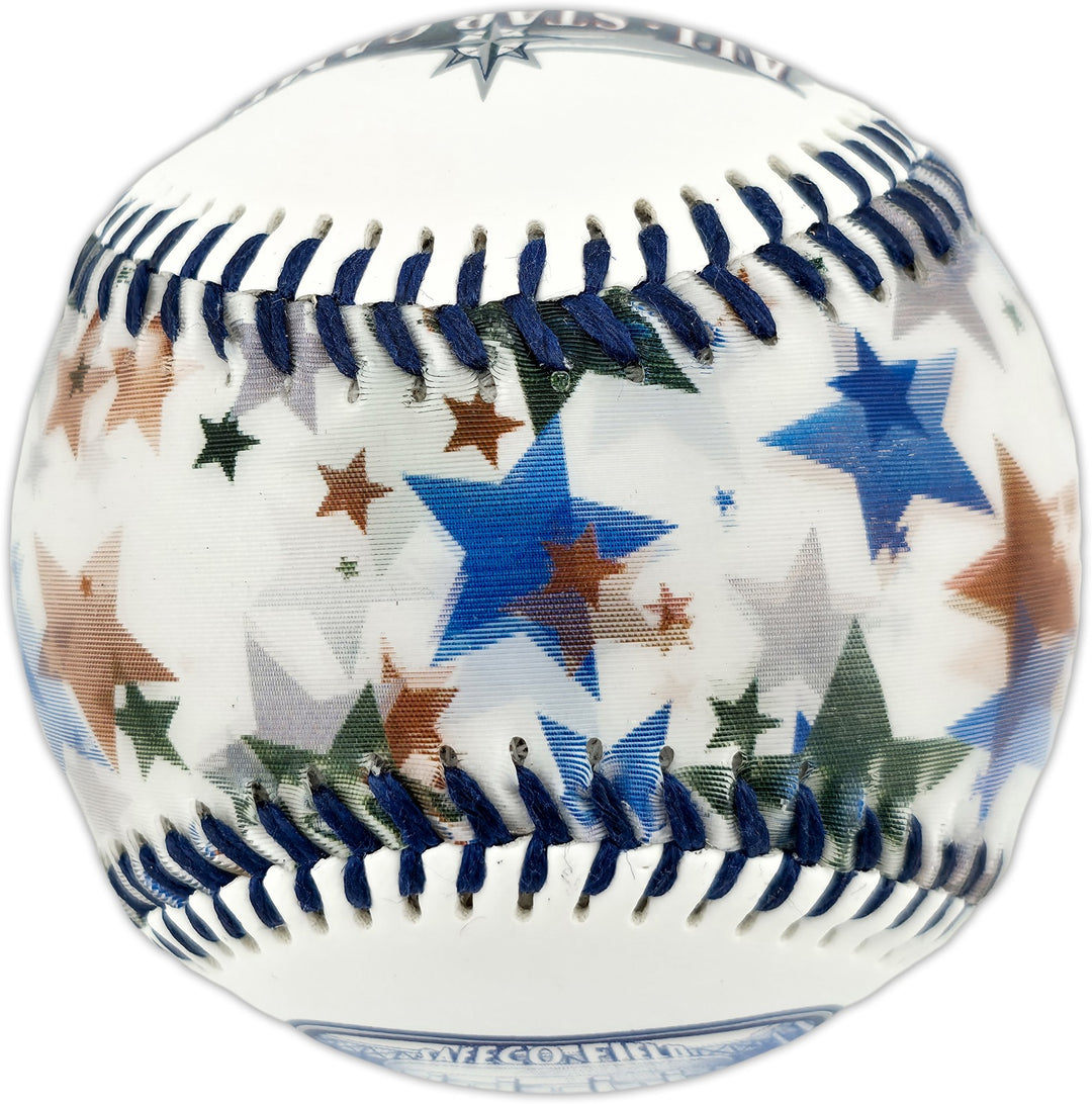 Ichiro Suzuki Signed Official 2001 All Star Game Logo Fotoball Beckett Witness