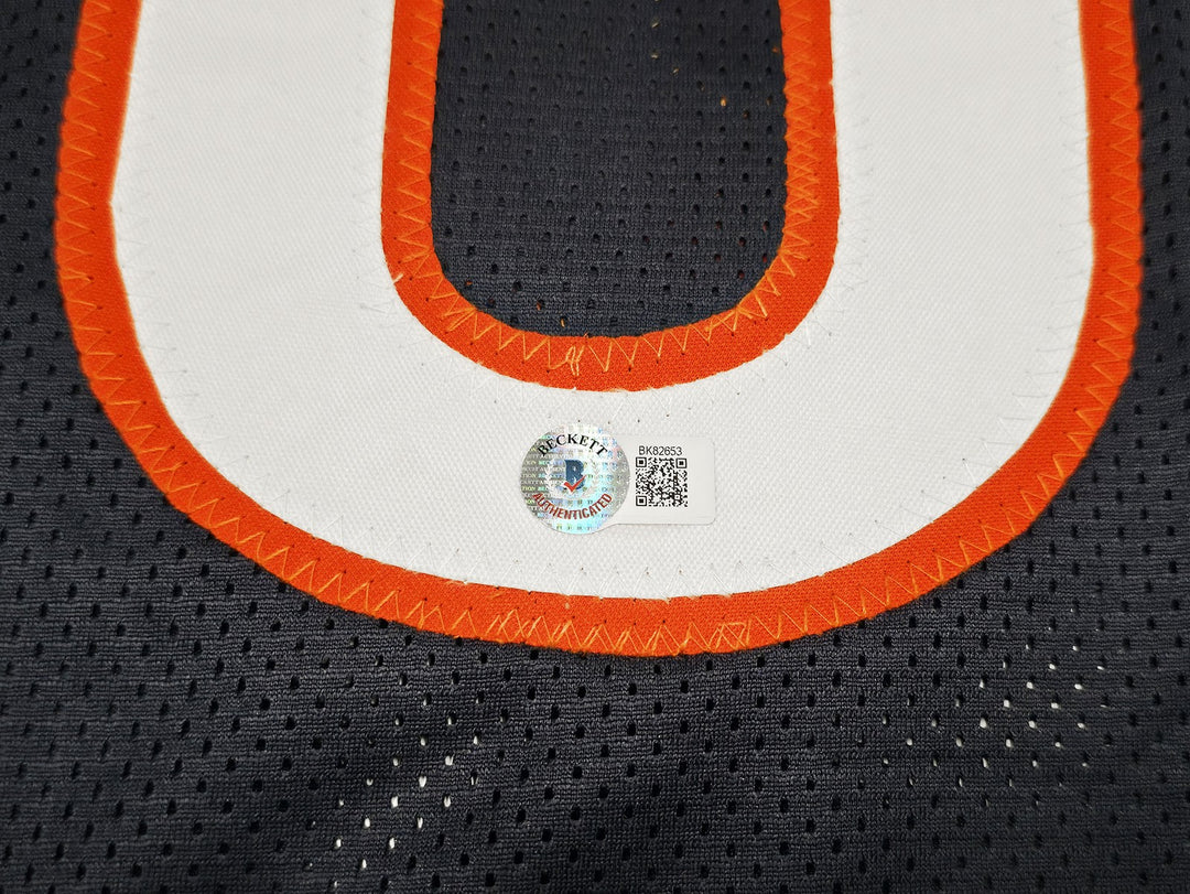 Chicago Bears Mike Ditka Autographed Signed Blue Jersey Beckett BAS QR