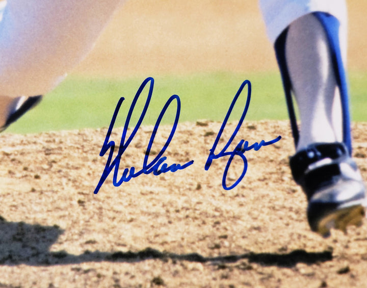 Nolan Ryan Signed 16x20 Photo Texas Rangers Beckett BAS