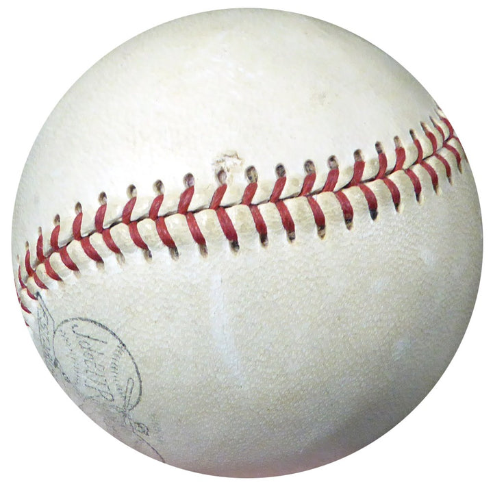 Hank Aaron Signed Baseball Atlanta Braves Vintage Sig Beckett #A04762