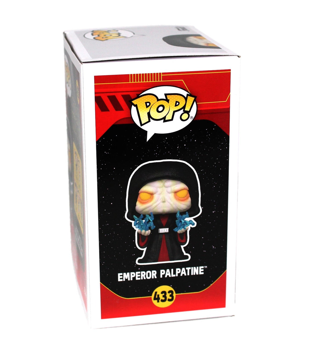 Ian McDiarmid Autographed Funko Pop Star Wars Emperor Palpatine 433 JSA IGM COA