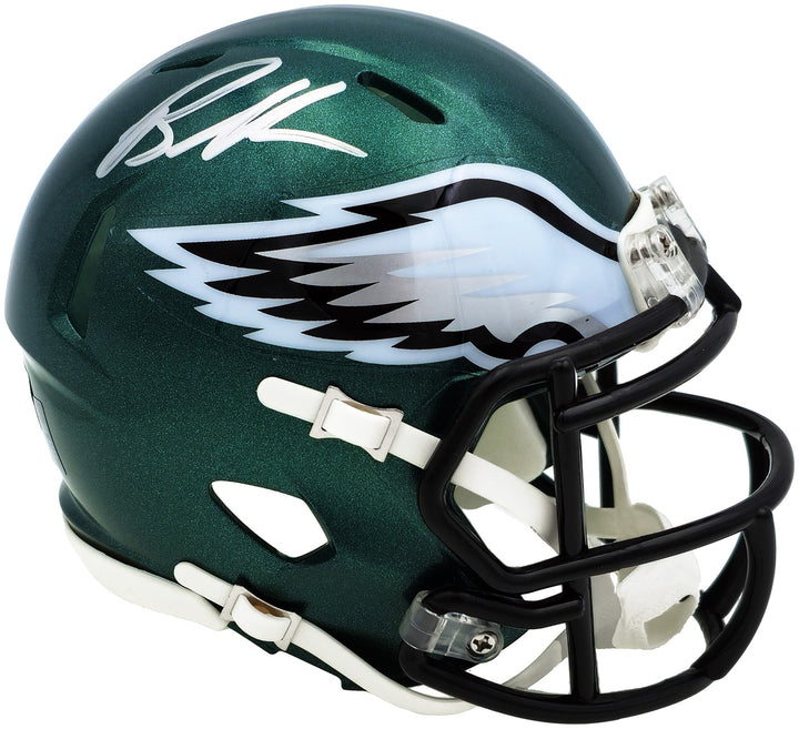 Brandon Graham Signed Philadelphia Eagles Green Speed Mini Helmet Beckett Wit