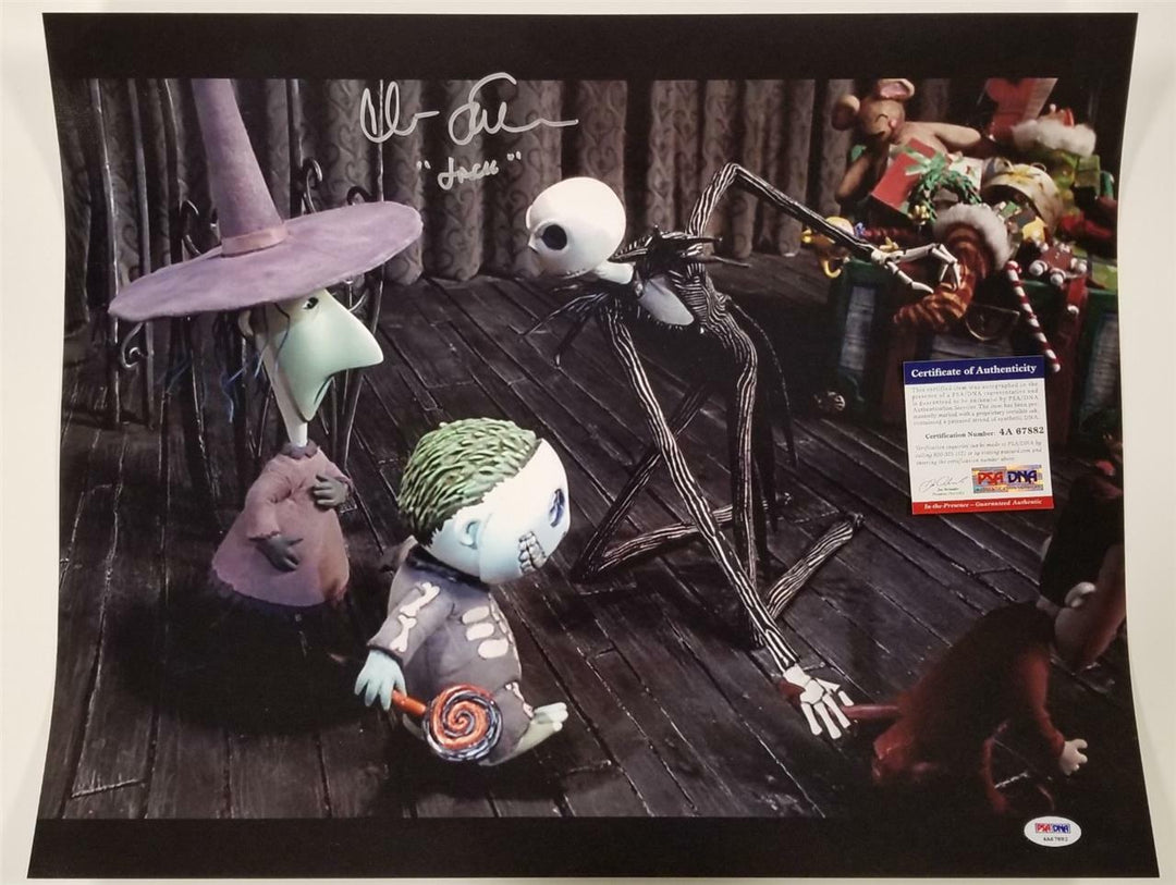 Chris Sarandon signed 16x20 Photo #9 Jack Skellington Autograph ~ PSA/DNA COA