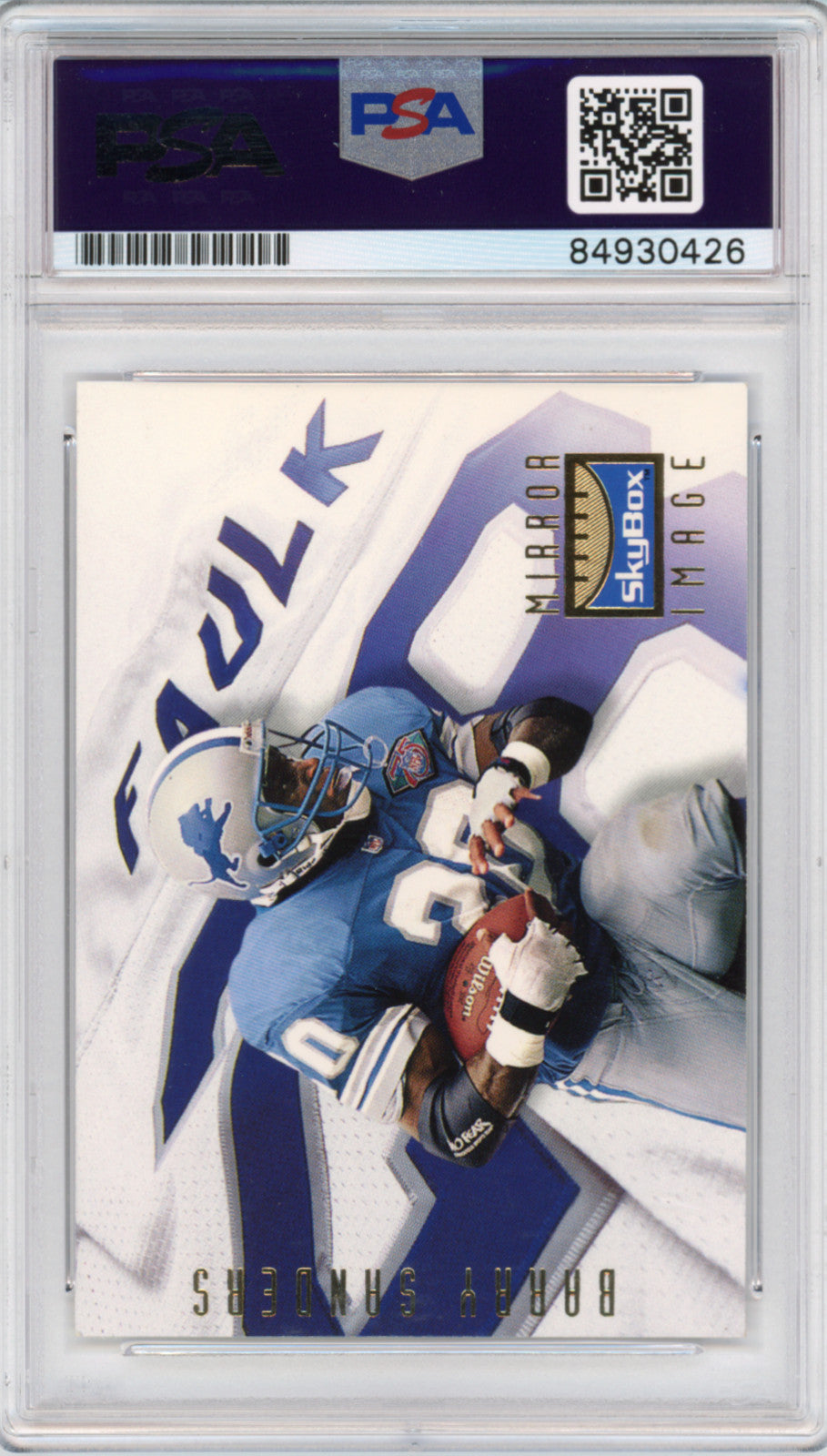 1995 Skybox Marshall Faulk Signed PSA Authentic Autograph Indianapolis Colts