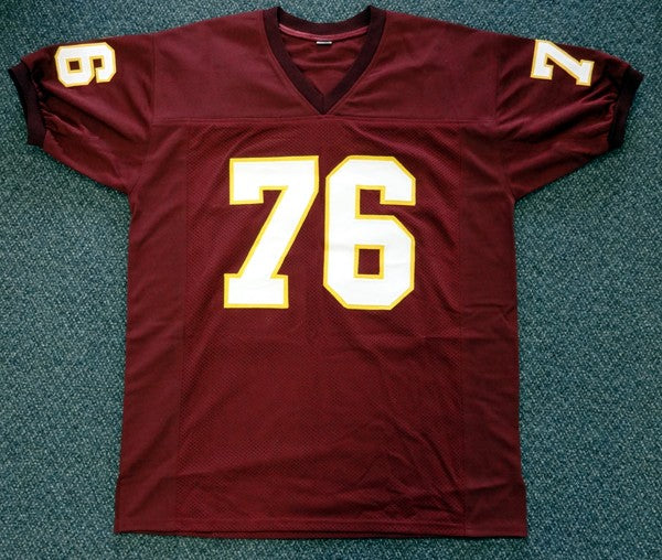 Florida State Seminoles Walter Jones Signed Red Jersey MCS Holo