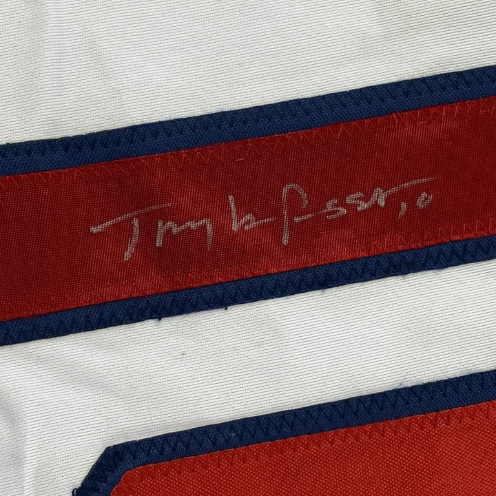 Autographed/Signed TONY LA RUSSA St. Louis White Jersey JSA COA Auto