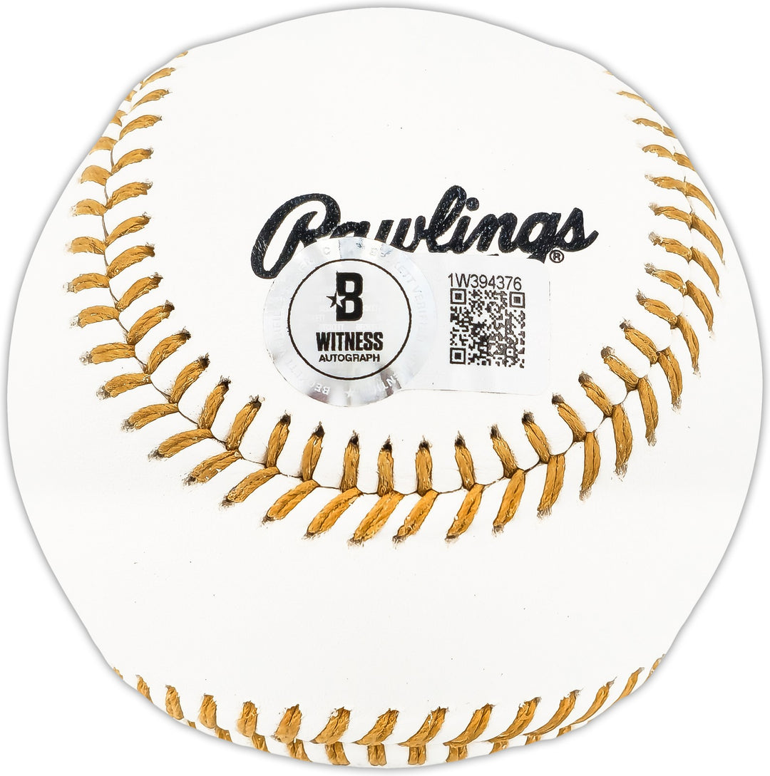 Graig Nettles Signed Official Gold Glove Logo MLB Baseball Yankees Beckett Wit