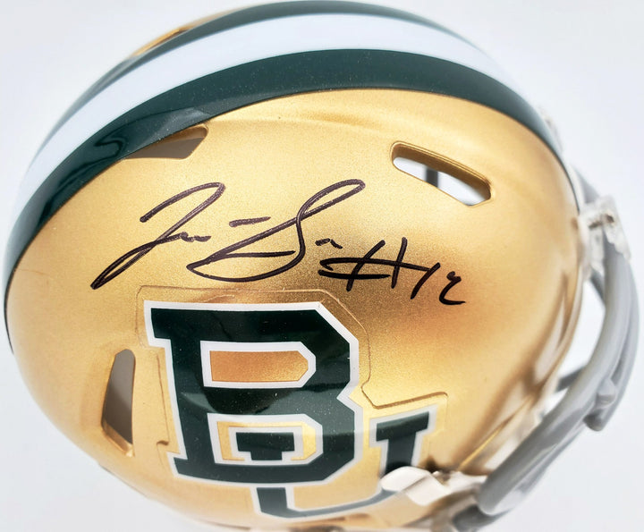 Josh Gordon Autographed Signed Baylor Bears Gold Speed Mini Helmet Beckett