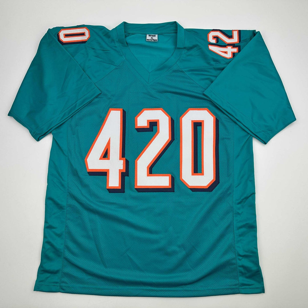 Autographed/Signed Ricky Williams Smoke Weed Everyday Puff Puff Jersey COA