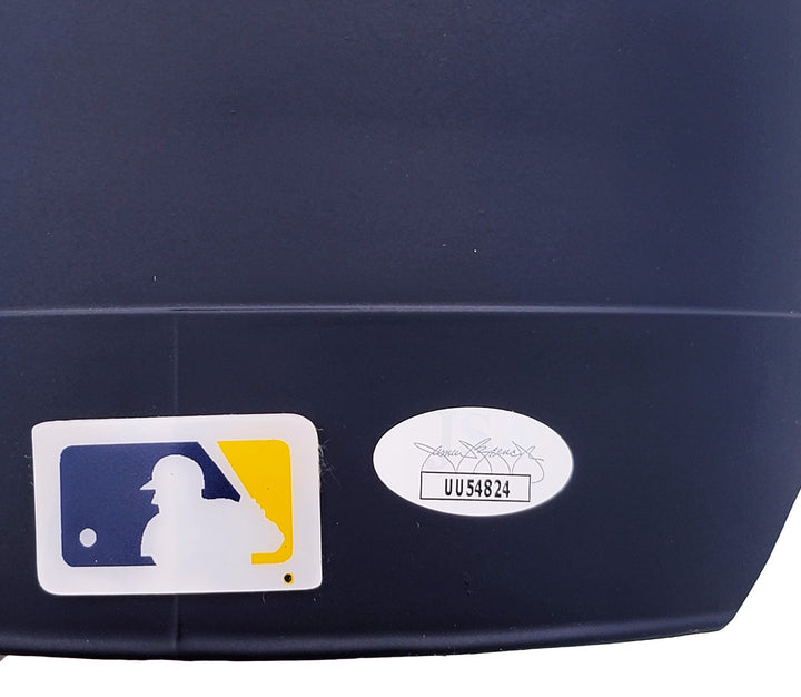Fernando Tatis Jr Auto Padres Flat Matte Blue On Field AUTH Batting Helmet JSA