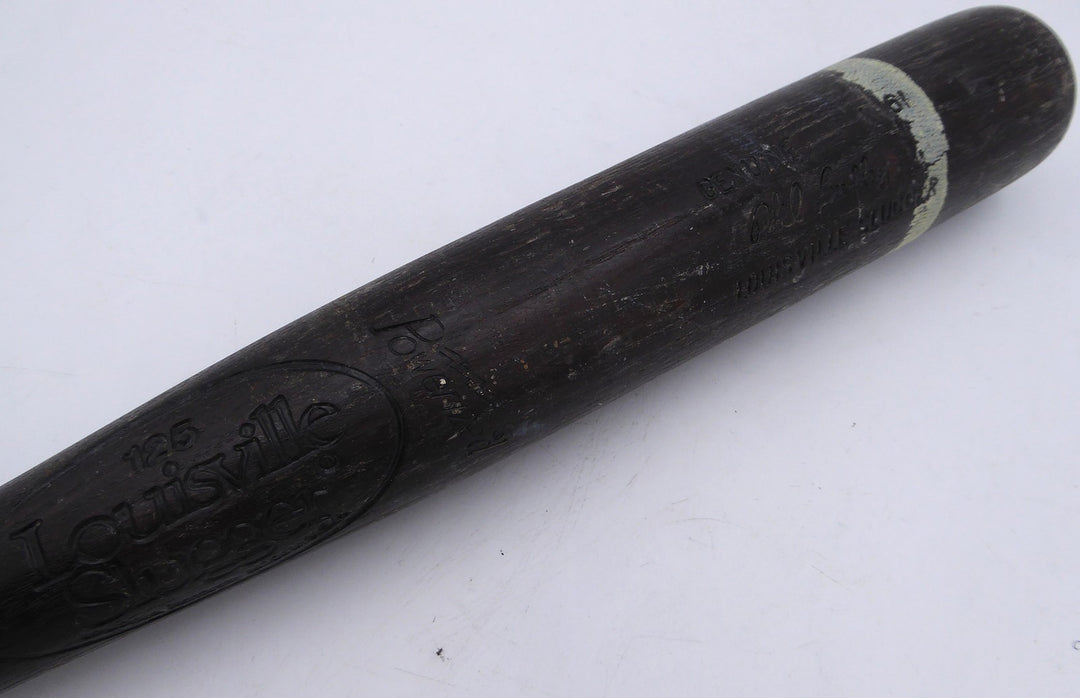 Phil Bradley Unsigned Game Used Bat L Slugger R161 Seattle Mariners 253153