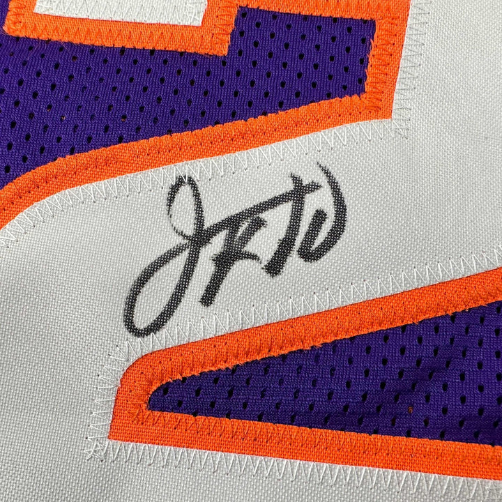 Autographed/Signed Jason Kidd Phoenix Purple Jersey Beckett BAS COA
