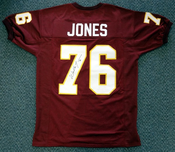 Florida State Seminoles Walter Jones Signed Red Jersey MCS Holo