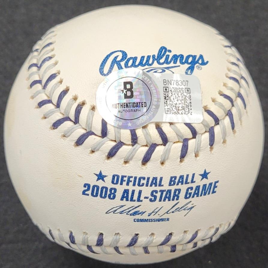 Ryan Braun signed 2008 ASG All Star MLB Baseball autograph auto ~ Beckett BAS