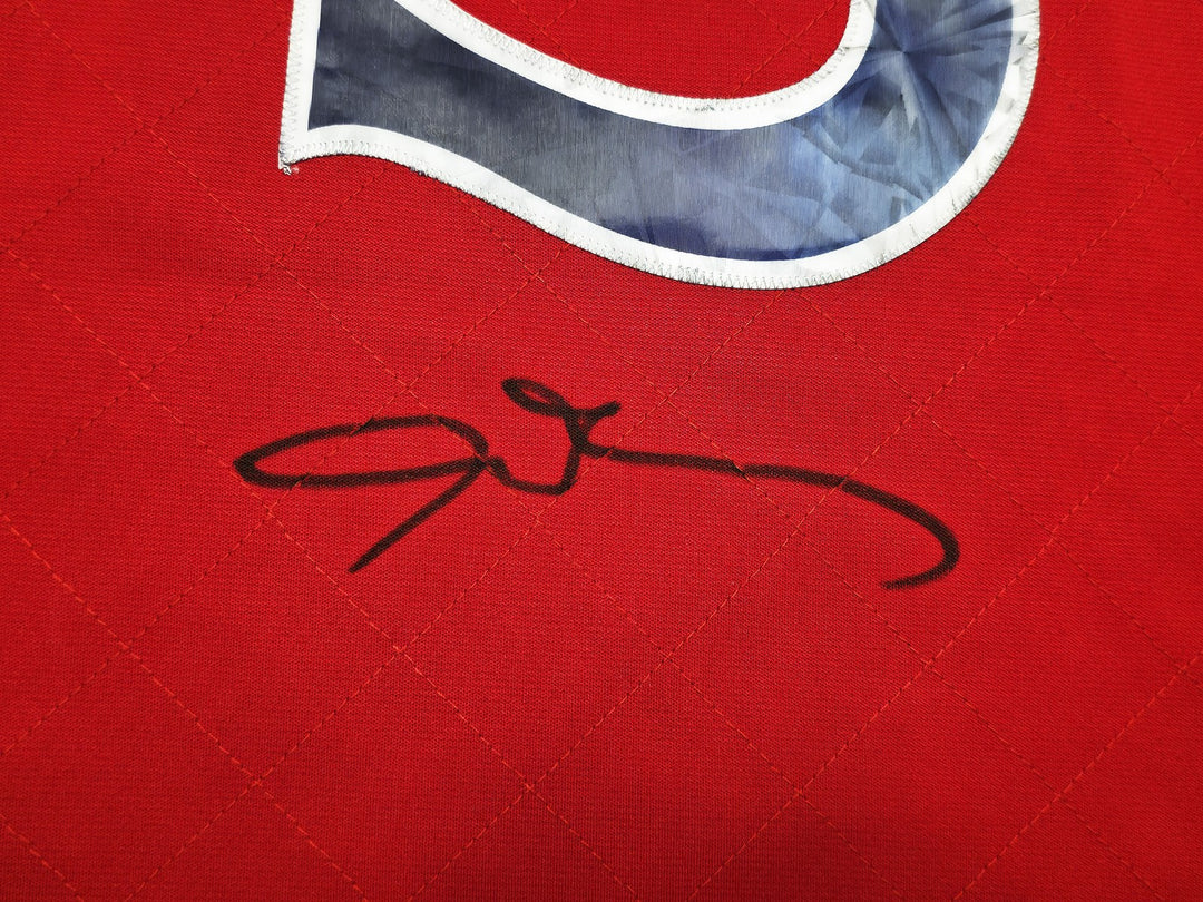 76ers Allen Iverson Auto Red Mitchell Ness 96-97 Swingman NBA 75th Jersey M BAS