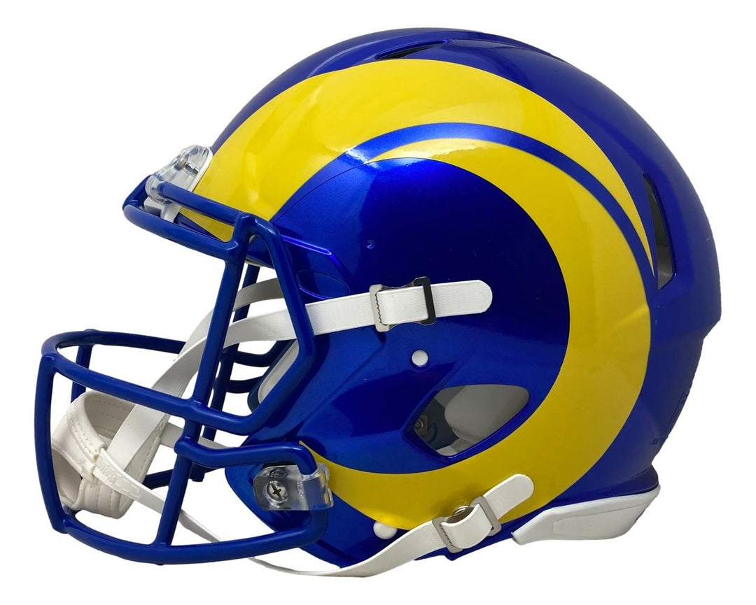 Davante Adams Signed Los Angeles Rams Full Size Authentic Speed Helmet BAS