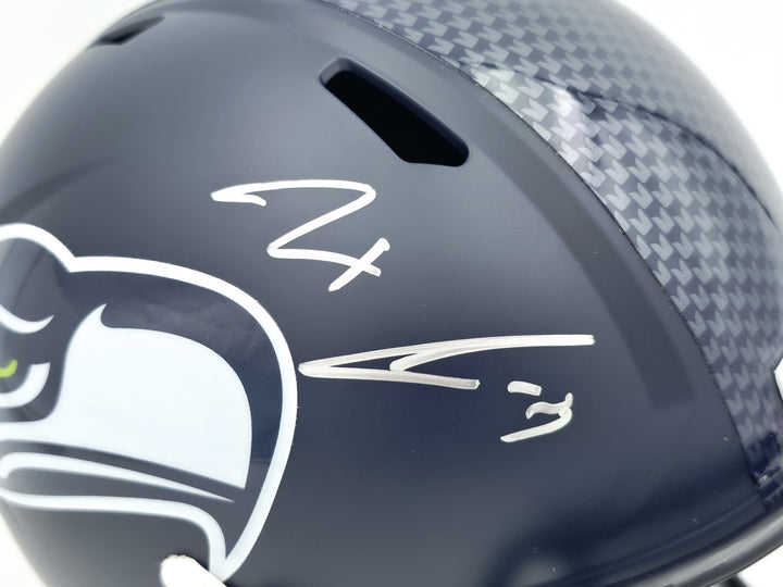 Jaxon Smith-Njigba Auto Seahawks Blue SB LX Champions Logo Full Sz Speed Rep