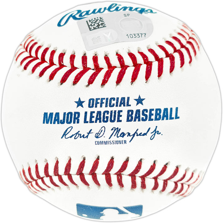 Nick Kurtz Signed Official MLB Baseball Oakland A's Fanatics & MLB Holo