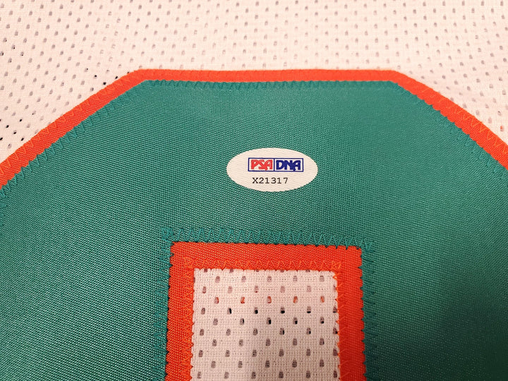 Miami Dolphins Nick Buoniconti Autographed Signed White Jersey "HOF 01" PSA/DNA