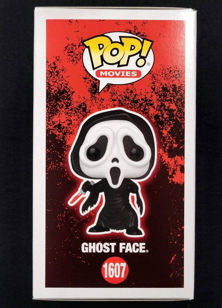 Matthew Lillard signed "Stu" Ghost Face GITD Funko Pop! 1607 auto ~ Beckett BAS