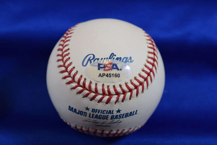 Dean Chance PSA DNA Autograph Major League Signed Baseball 1964 Cy Young