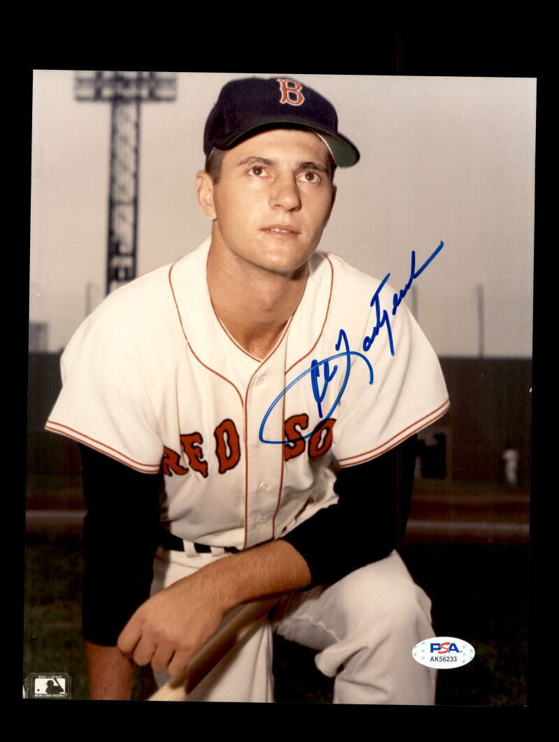 Carl Yastrzemski PSA DNA Signed  8x10 Photo Autograph Red Sox