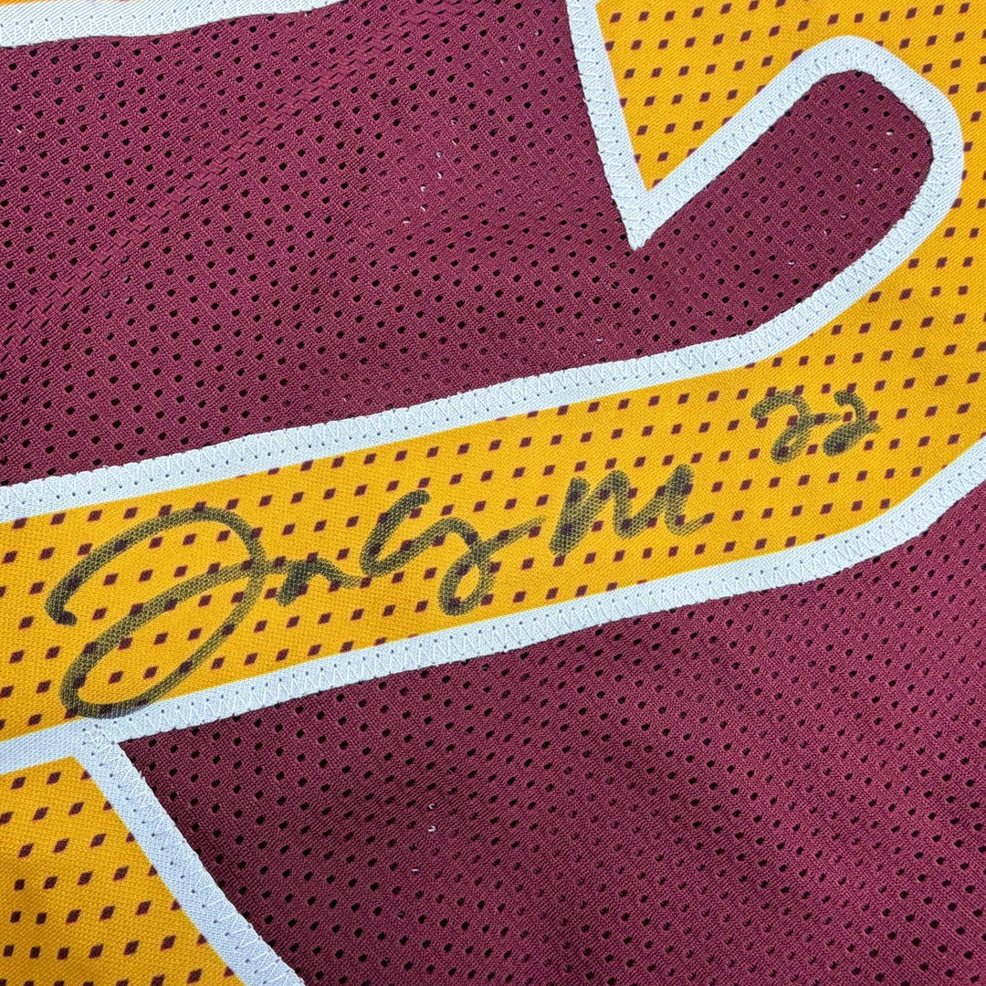 Autographed/Signed Bill Jacory Croskey-Merritt Washington Jersey BAS COA