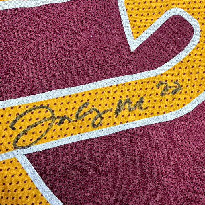 Autographed/Signed Bill Jacory Croskey-Merritt Washington Jersey BAS COA