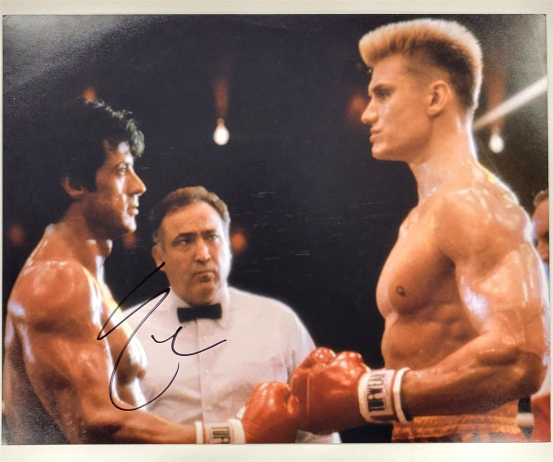 Sylvester Stallone signed Rocky IV 11x14 photo autograph ~ JSA LOA