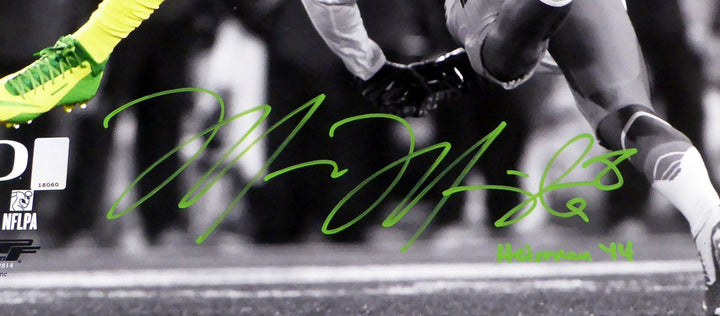 Marcus Mariota Signed 16x20 Photo Oregon Ducks "Heisman '14" MM Holo