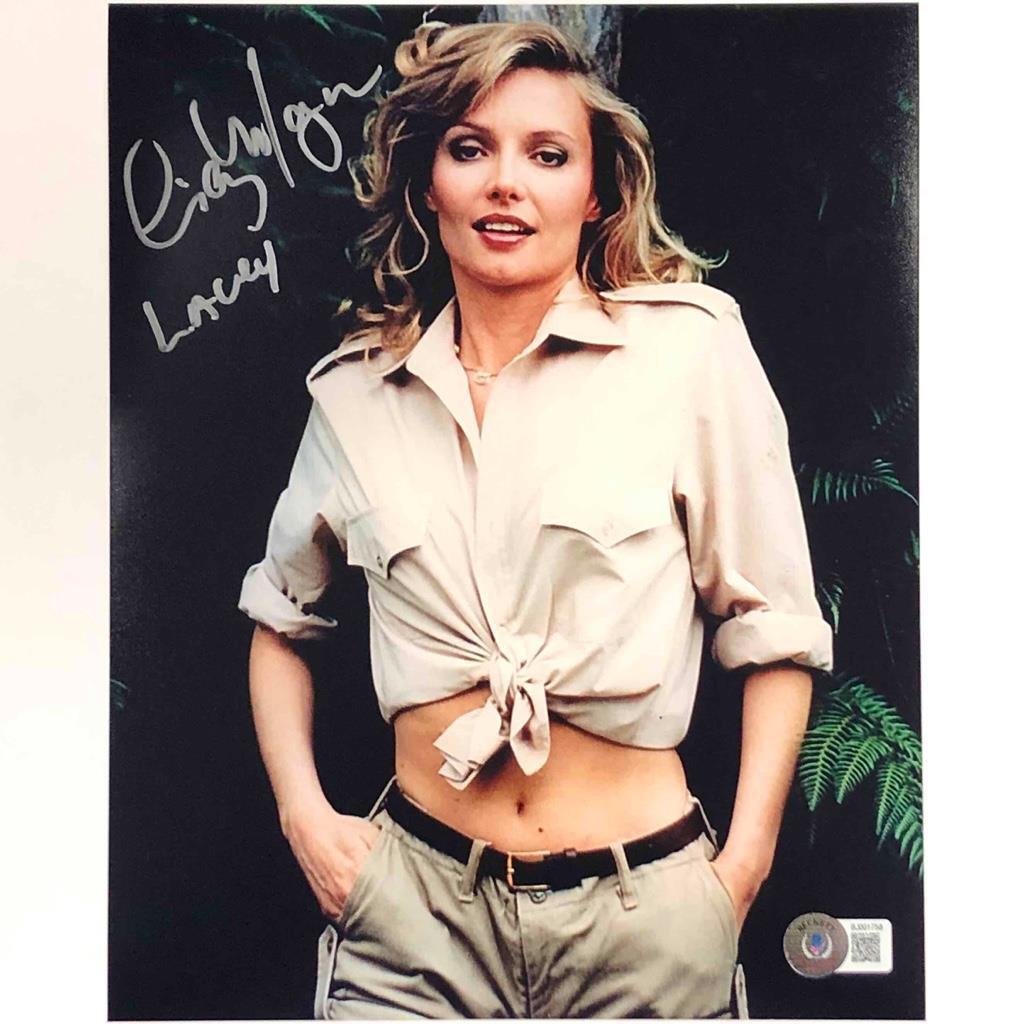 Cindy Morgan "Lacey" inscription signed Caddyshack 8x10 Photo BAS autograph auto