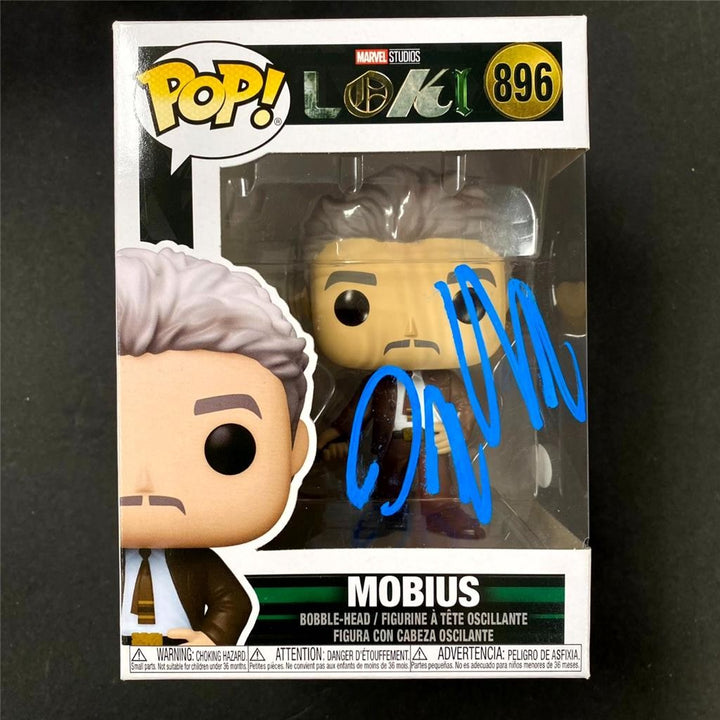 Owen Wilson signed Marvel Loki Mobius Funko Pop! 896 figure autograph (A) ~ JSA