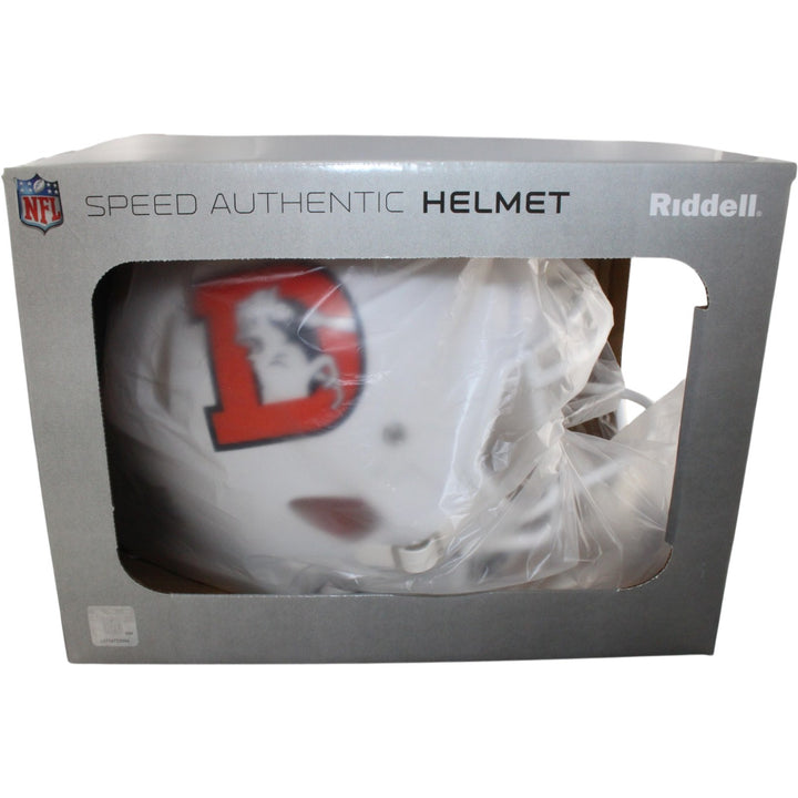 Bo Nix Autographed Denver Broncos Authentic 23 Alt Helmet Beckett Witness 56439