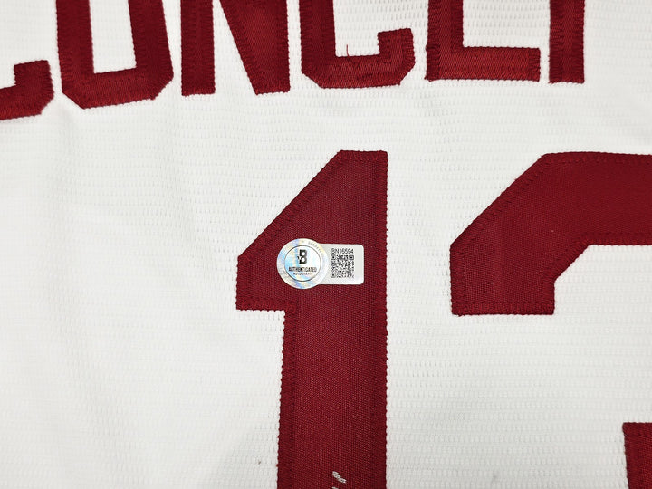 Reds Dave Concepcion Signed White Nike Cooperstown Collection Jersey Beckett