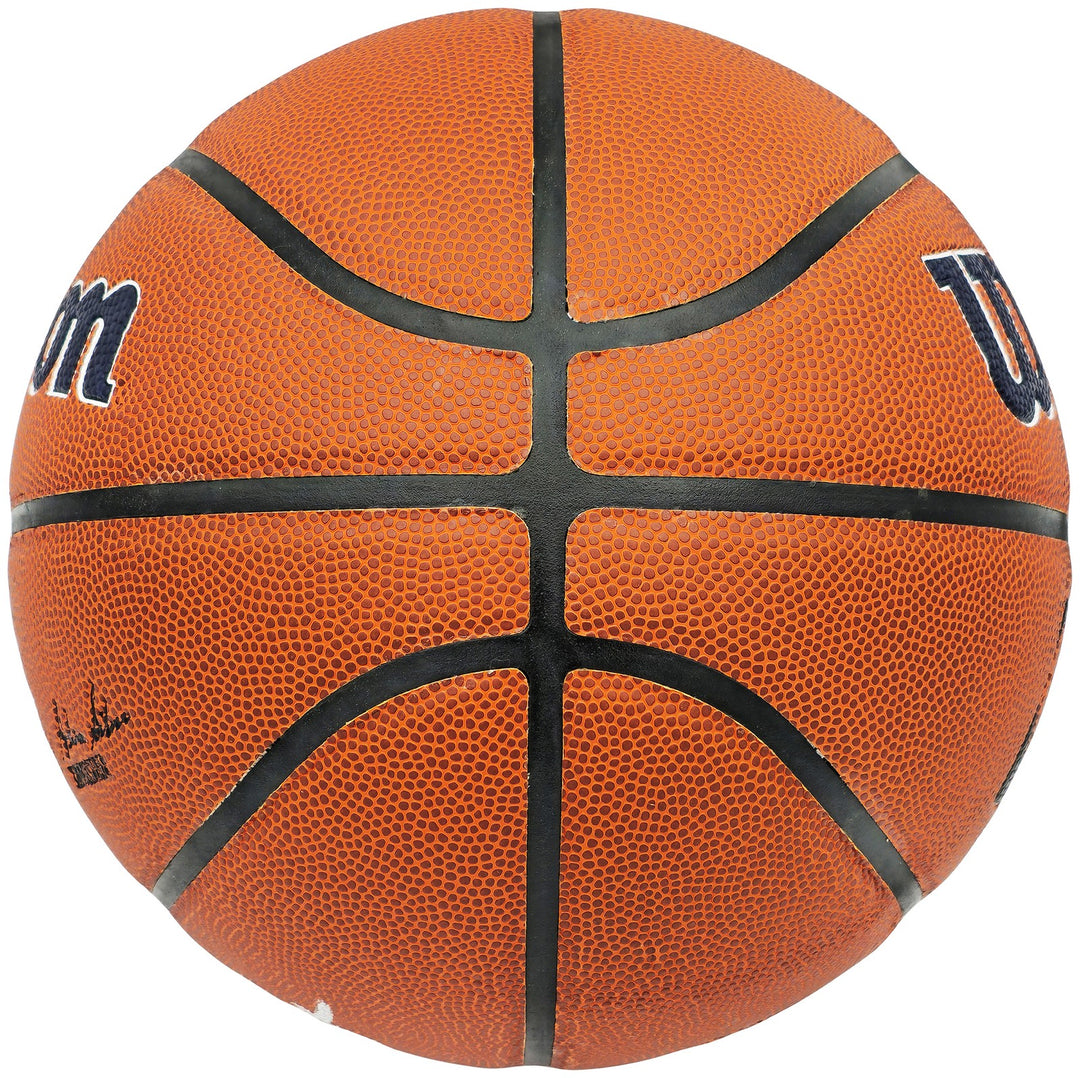 Steve Nash Signed Composite Leather Phoenix Suns Logo Basketball Beckett BAS