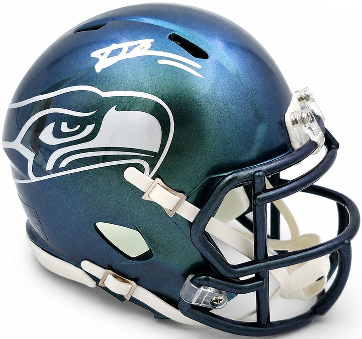 Tory Horton Signed Seattle Seahawks Rivalries Speed Mini Helmet MCS Holo
