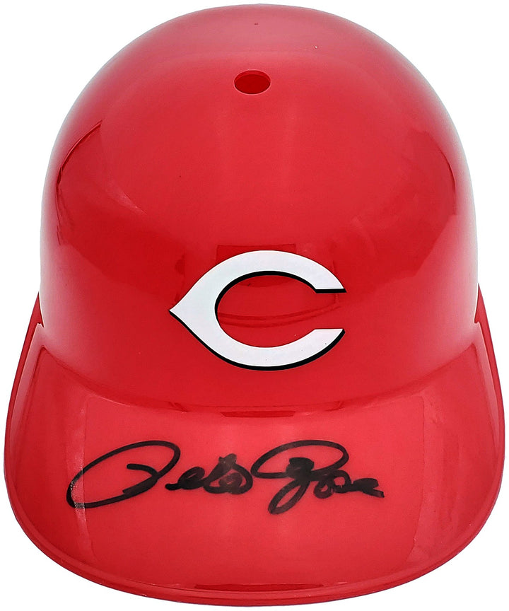 Pete Rose Autographed Signed Cincinnati Reds Batting Helmet PR Holo