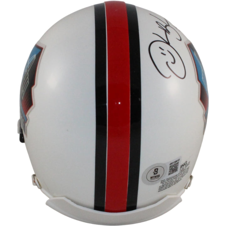 Derrick Brooks Autographed/Signed VSR4 Hall of Fame Mini Helmet Beckett 54749