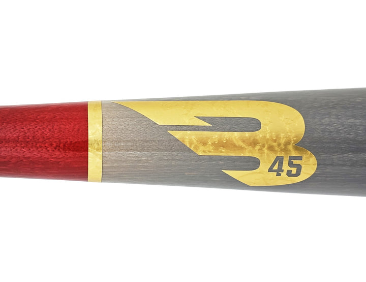 Elly De La Cruz Auto Gray B45 Player Model Bat Reds MLB Debut 6/6/23 Beckett Wit