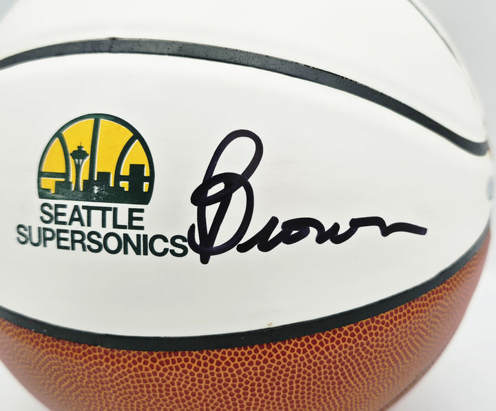 Downtown Fred Brown Auto 1978-79 NBA Champions Logo Basketball Supersonics MCS