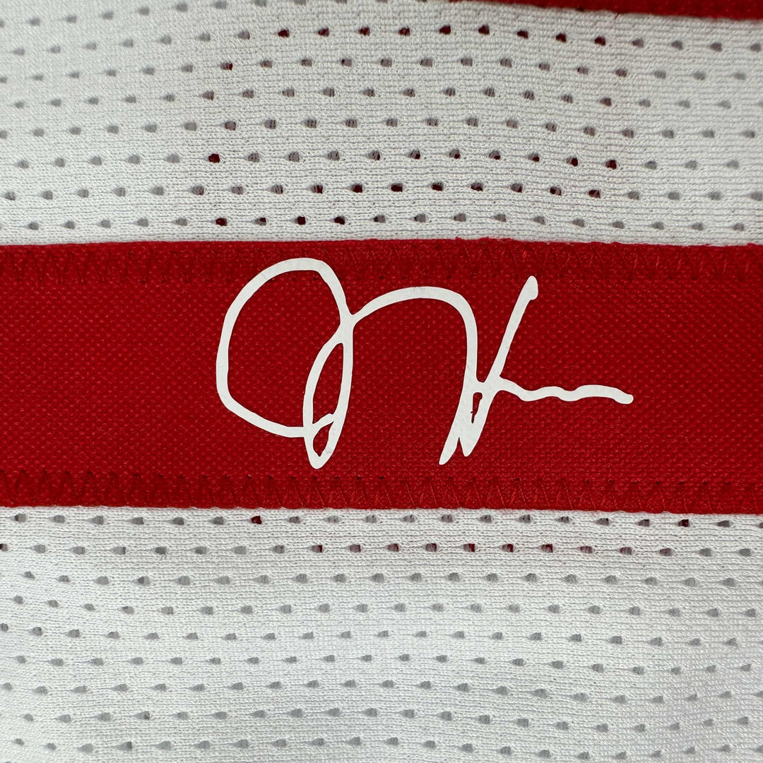 Facsimile Autographed James Harden Houston Red Reprint Jersey Size Men's XL