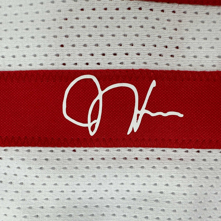 Facsimile Autographed James Harden Houston Red Reprint Jersey Size Men's XL