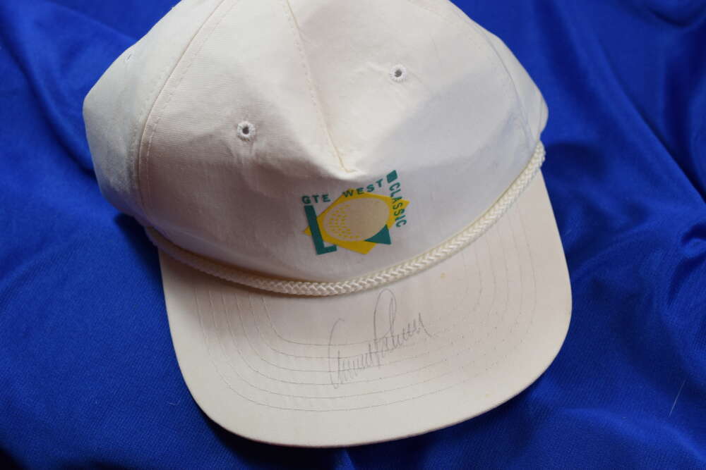 Arnold Palmer PSA DNA Signed PGA Golf Hat Autograph
