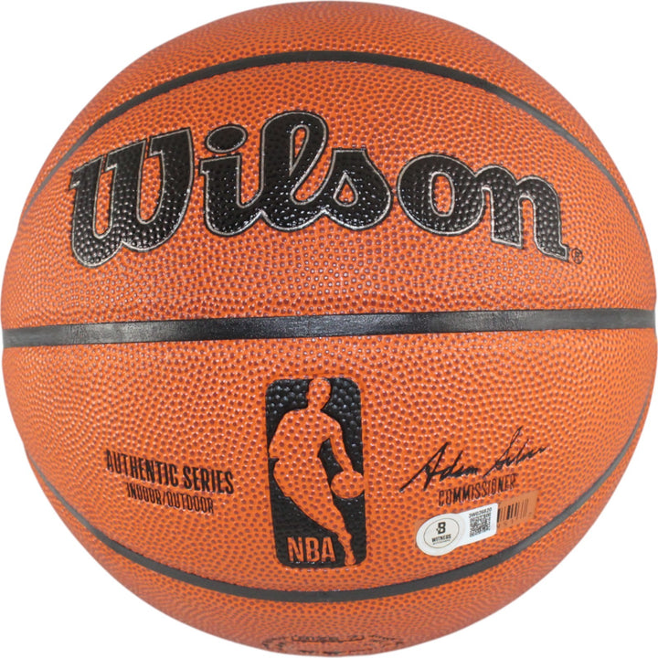 Kevin Garnett Autographed Boston Celtics Wilson Basketball HOF Beckett 50874