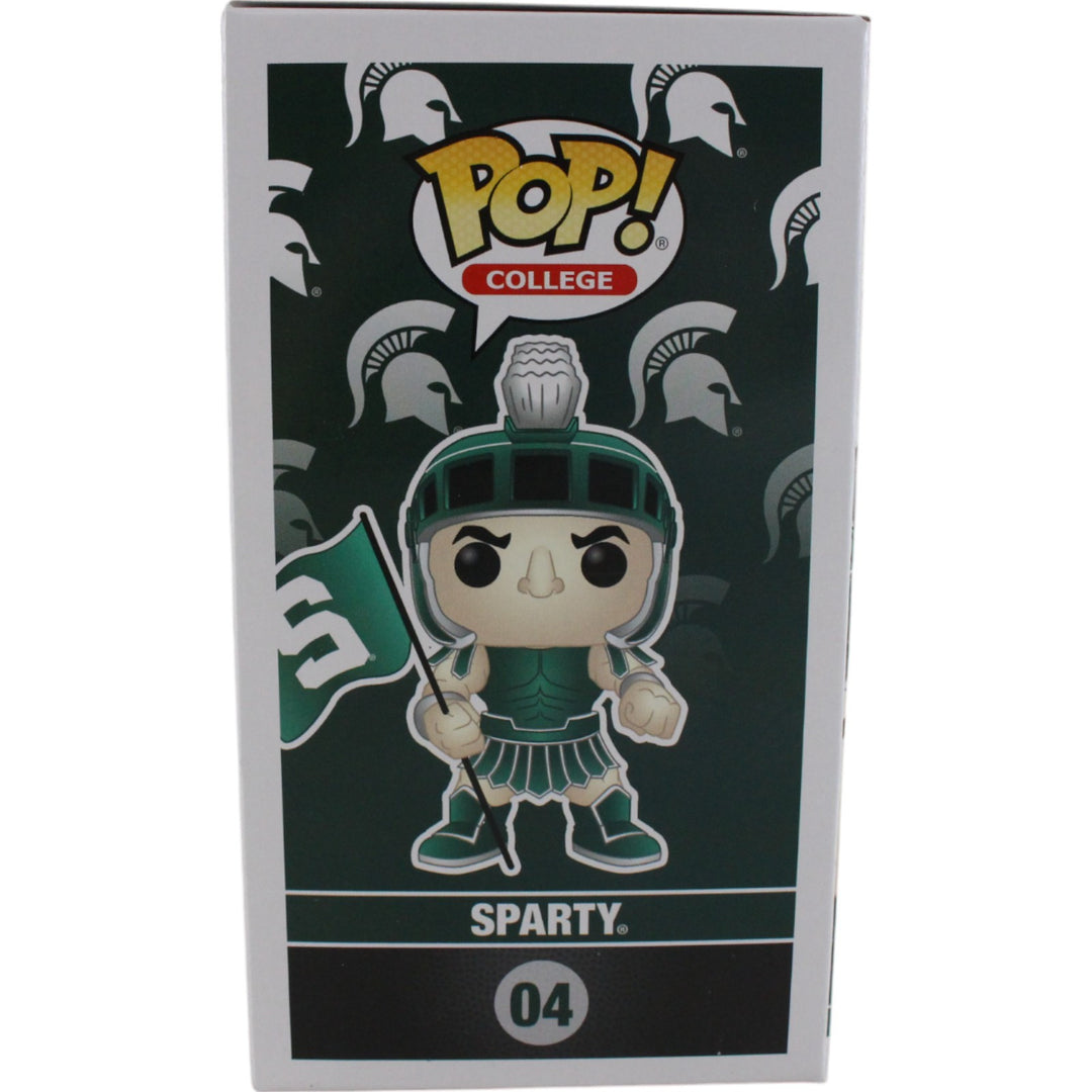 Magic Johnson Autographed/Signed Michigan State Funko Pop! #04 Beckett 49613