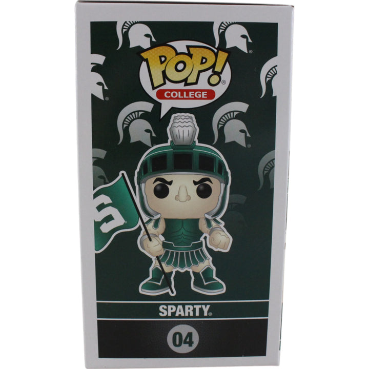 Magic Johnson Autographed/Signed Michigan State Funko Pop! #04 Beckett 49613