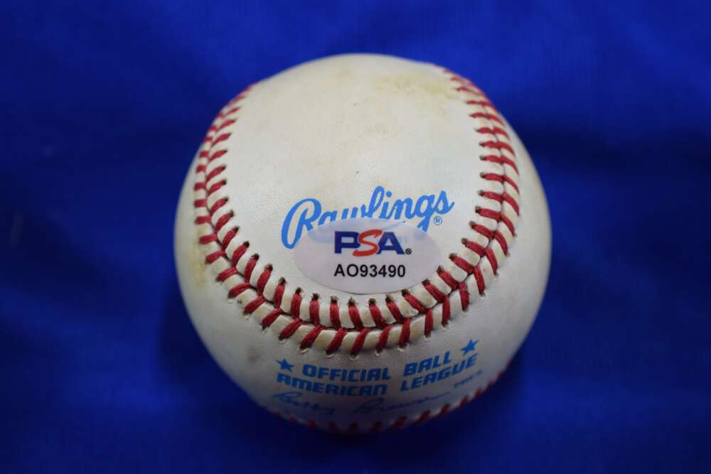 Don Mattingly PSA DNA Autograph American League Signed Baseball OAL