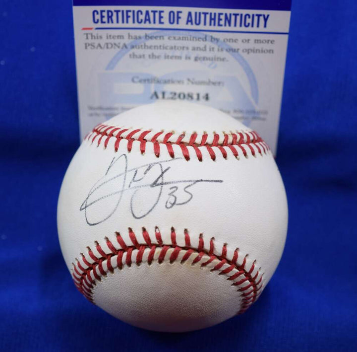 Frank Thomas PSA DNA Coa Autograph American League OAL Signed Baseball 1