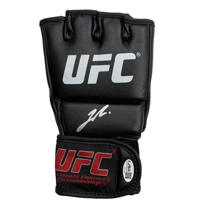 Autographed/Signed Joshua Van UFC MMA Ultimate Fighting Black Glove JSA COA