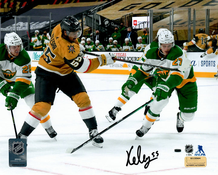 Keegan Kolesar Autographed Vegas Golden Knights 8x10 Photo COA Inscriptagraphs 2